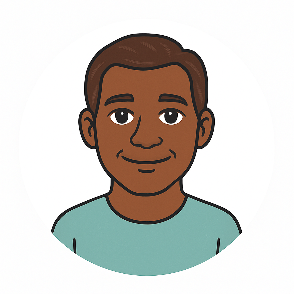 Black Older Man - Brown