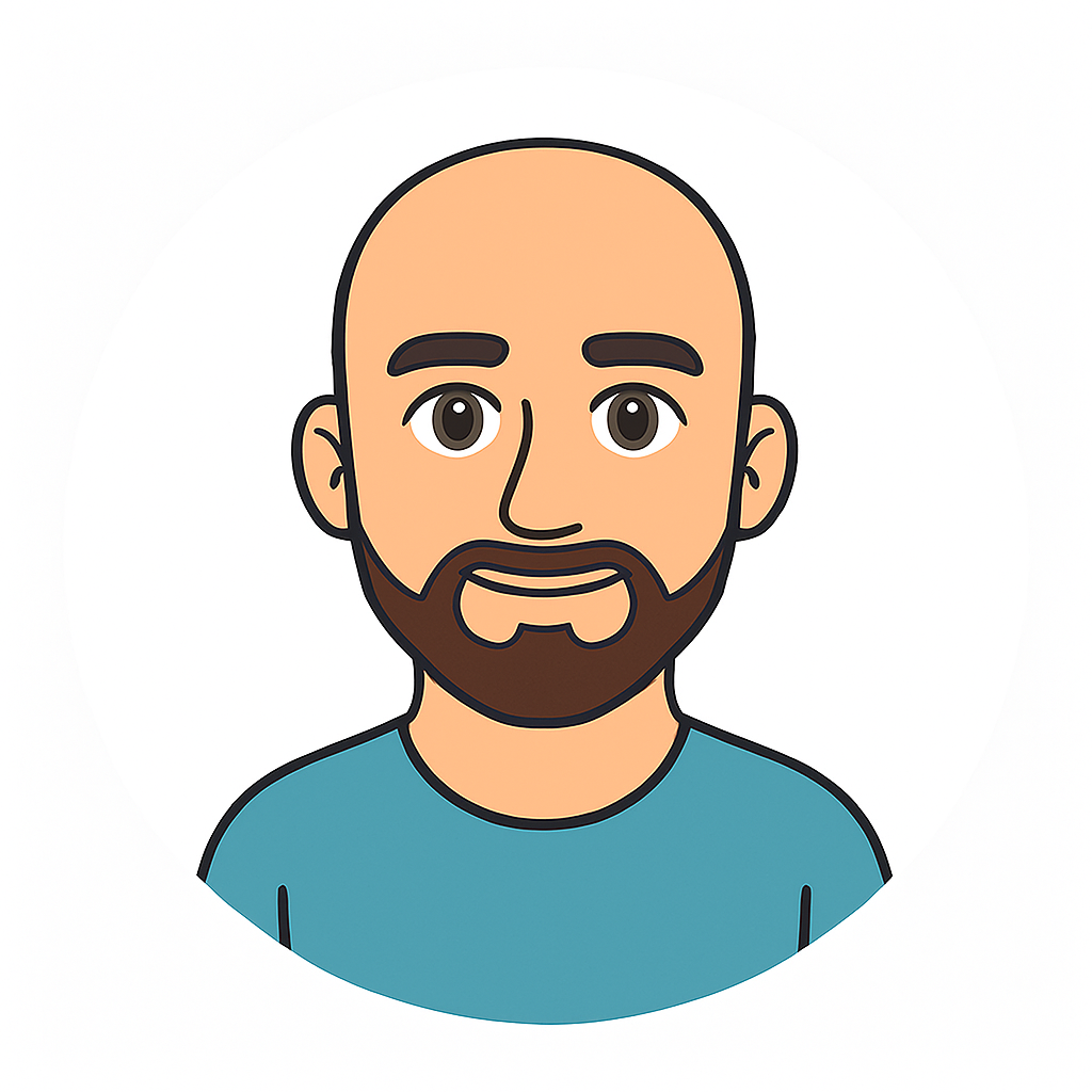 White Older Man - Bald